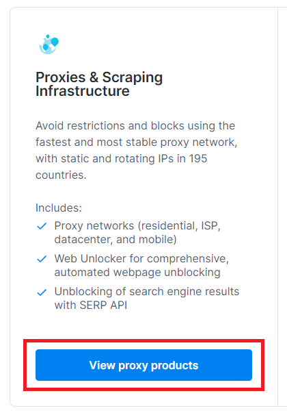 view proxy products
