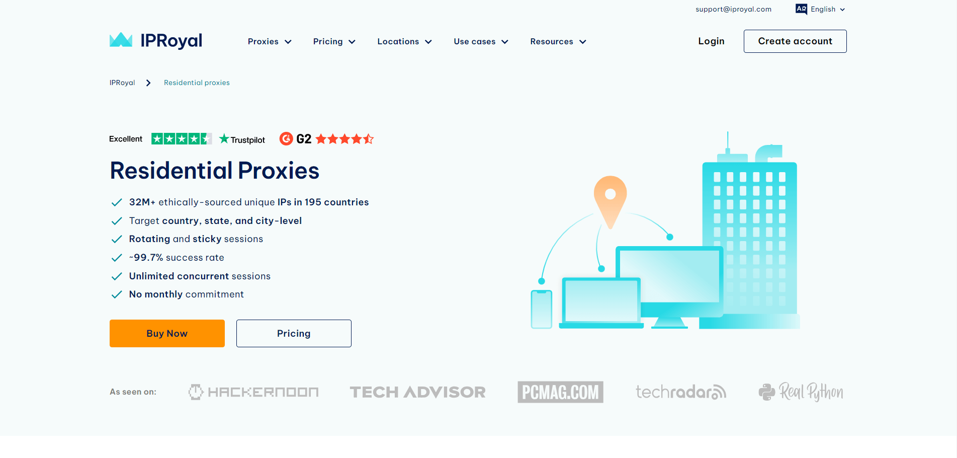 IPRoyal's residential proxies