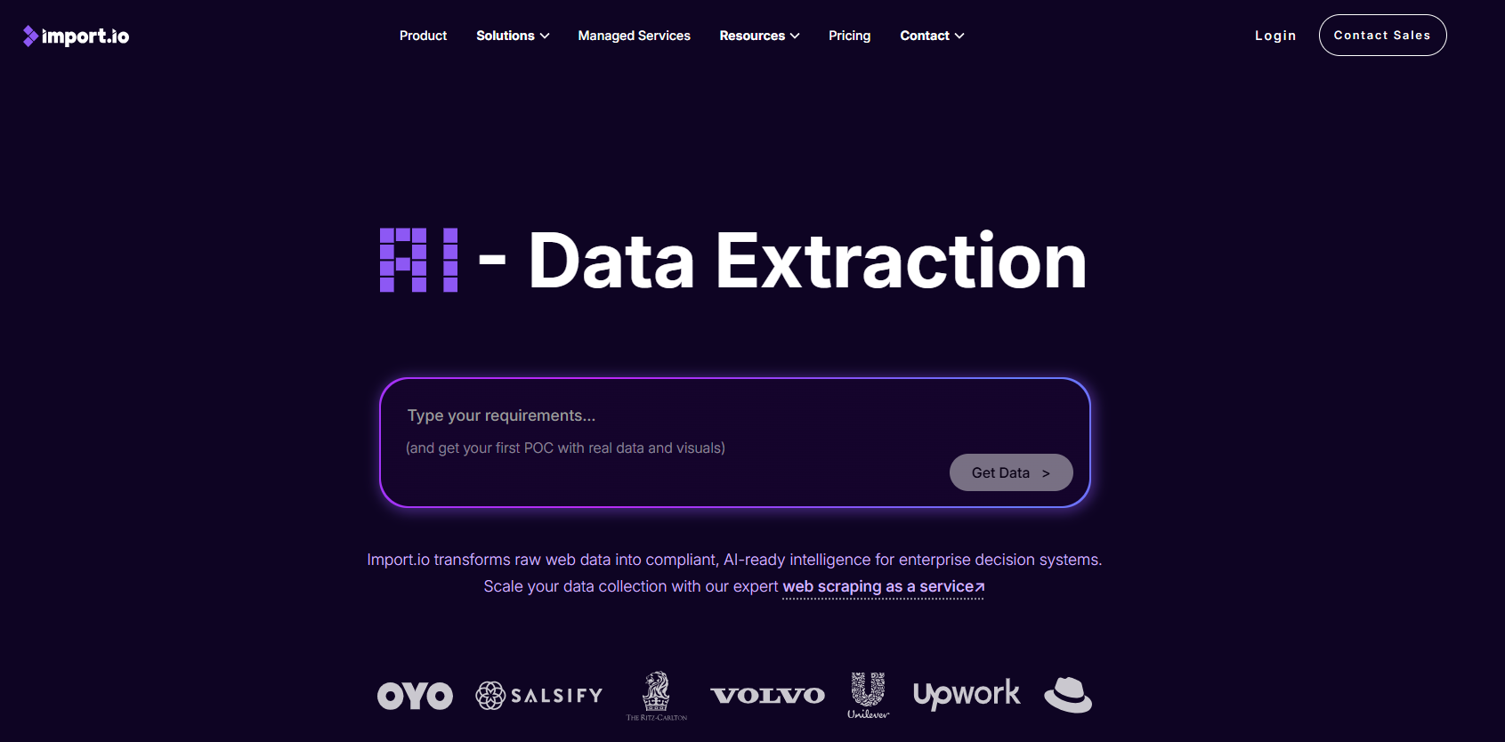 Bright Data sign-up form