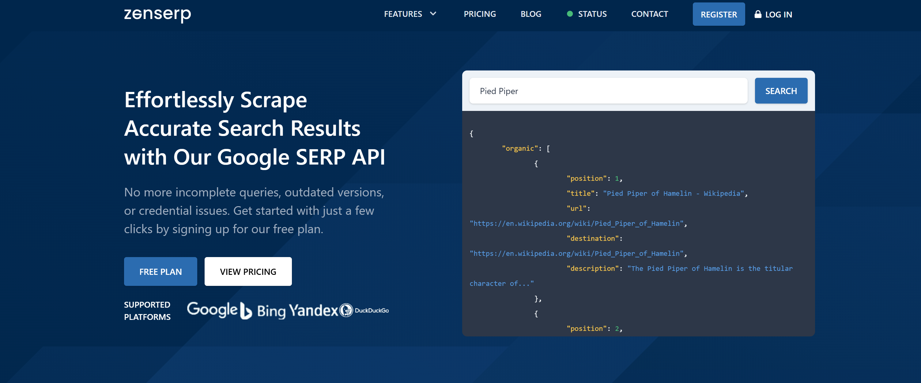Exa web search tool