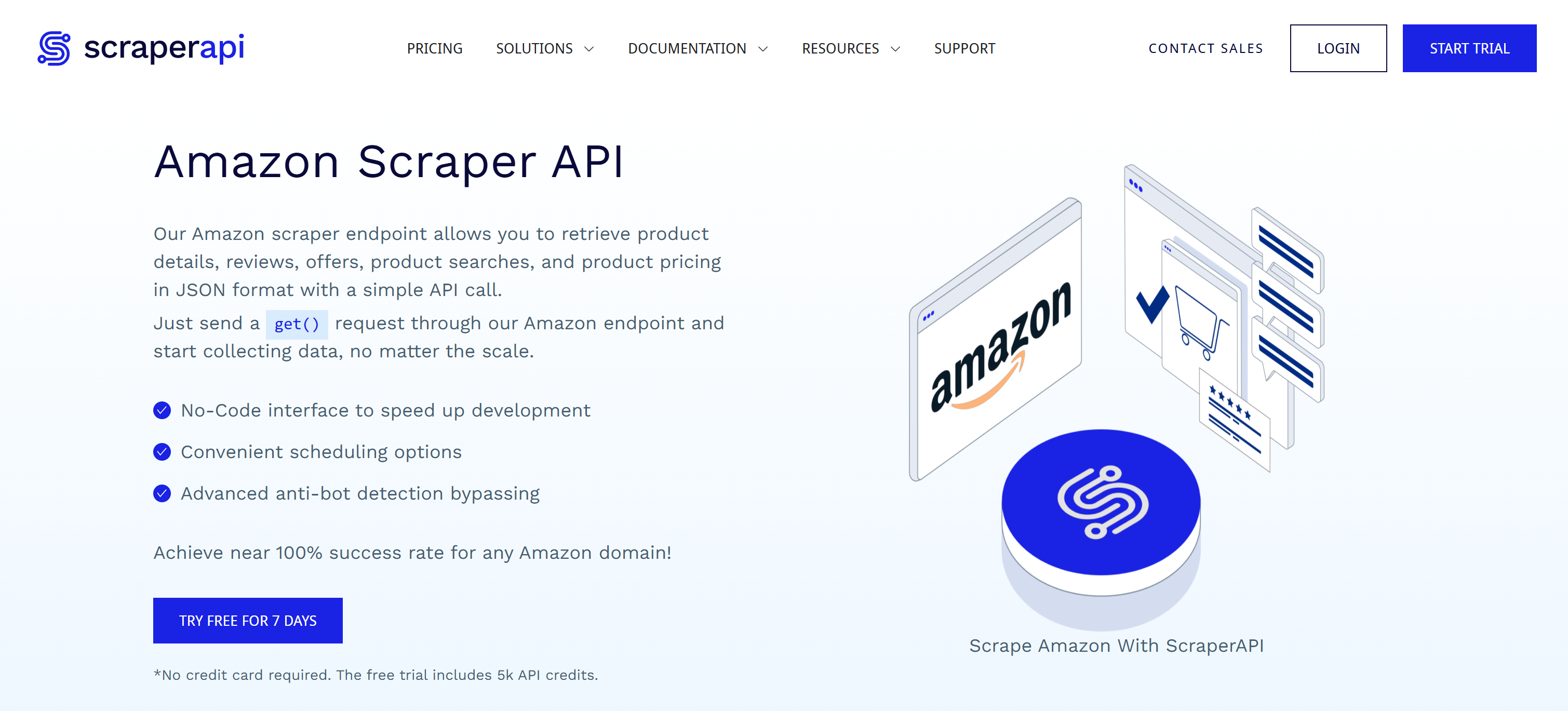 ScraperAPI Amazon Scraper API