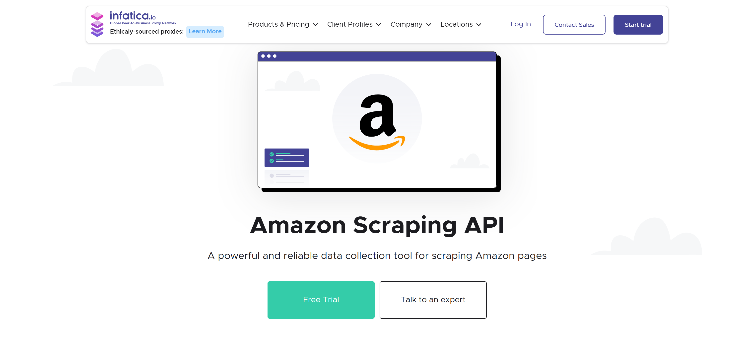 Infatica’s Amazon Scraping API