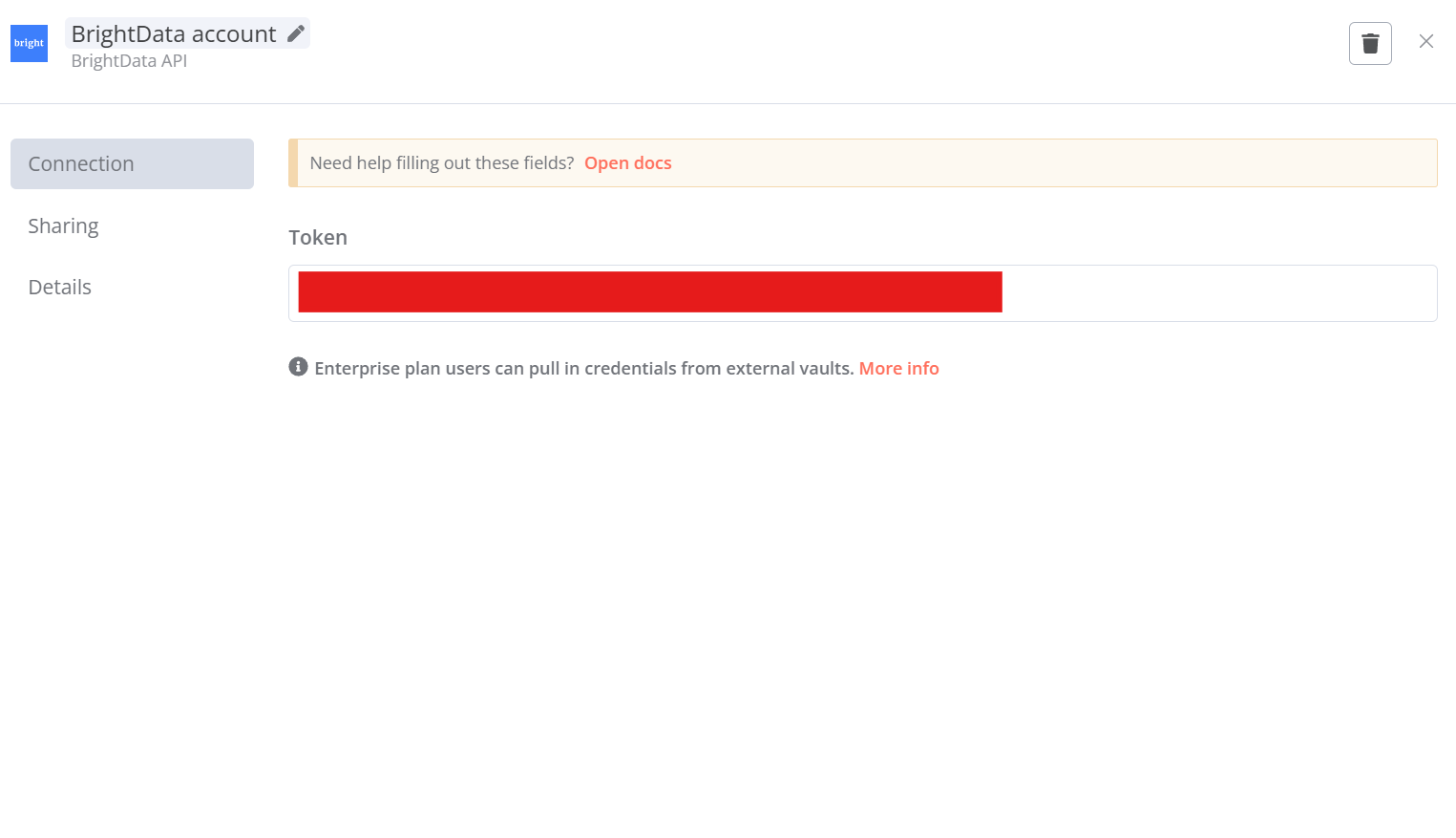Add Web Unlocker API Key