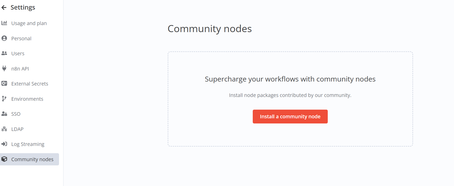 Install a Community Node