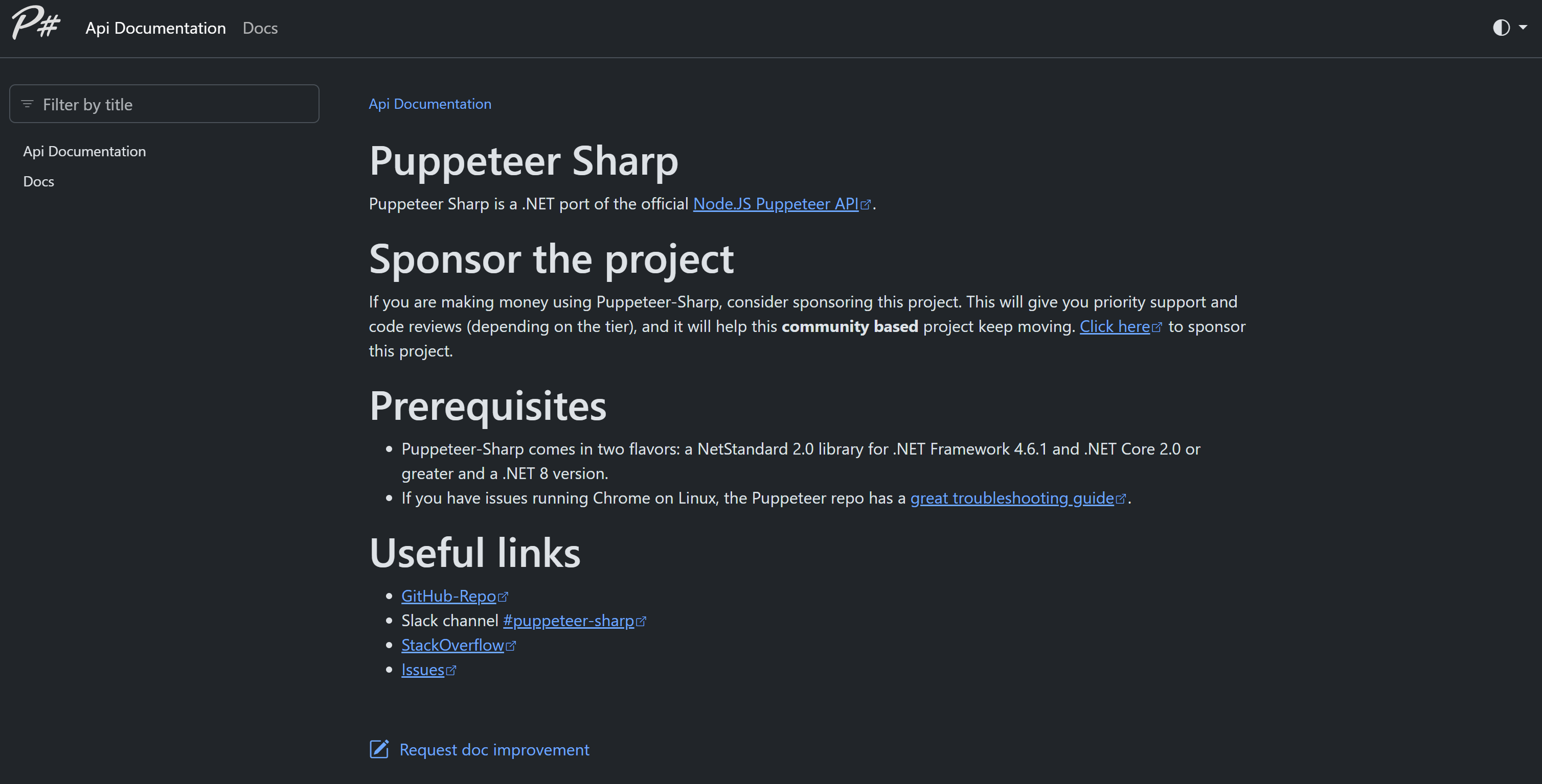 Puppeteer Sharp