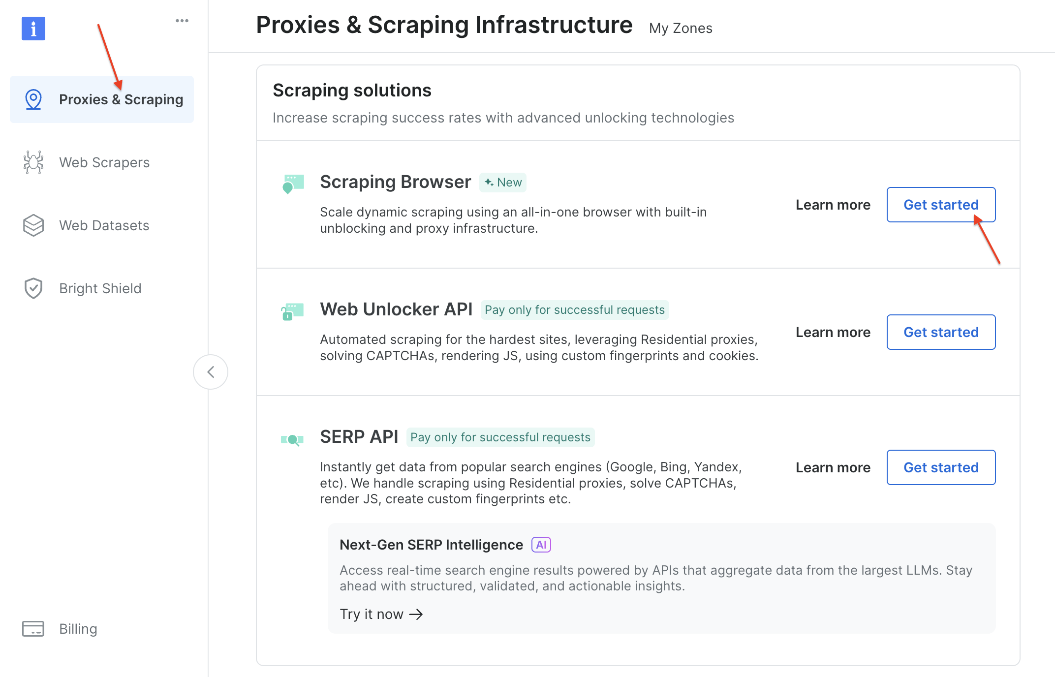 brightdata-scraping-solutions-dashboard