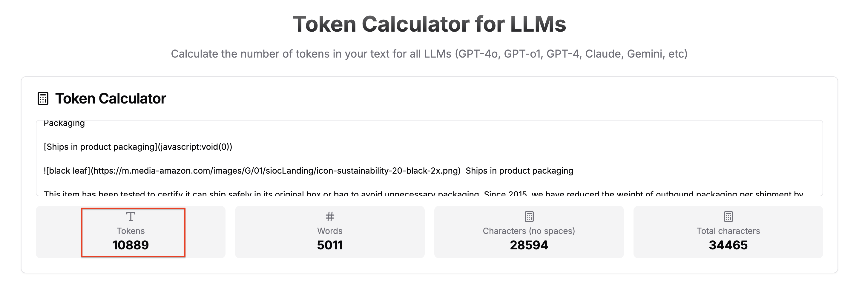 token-calculator-markdown-tokens
