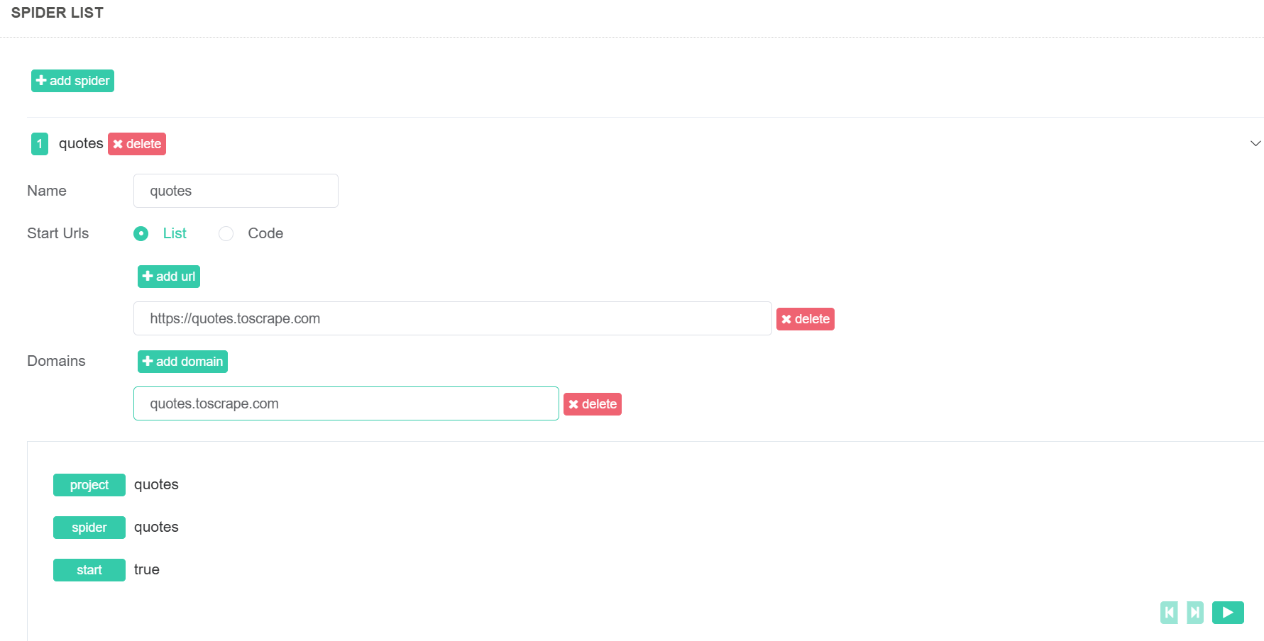 Adding Our URL and Domain