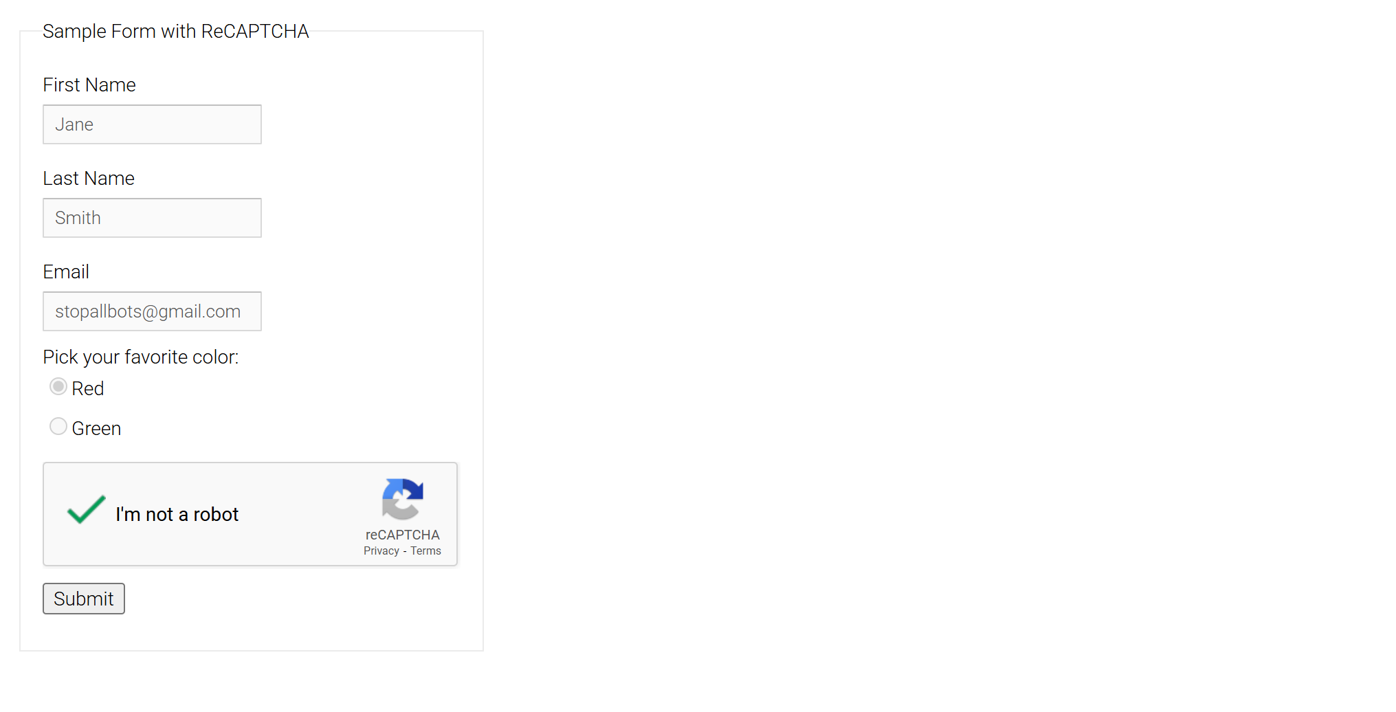 The reCAPTCHA challenge has been solved automatically