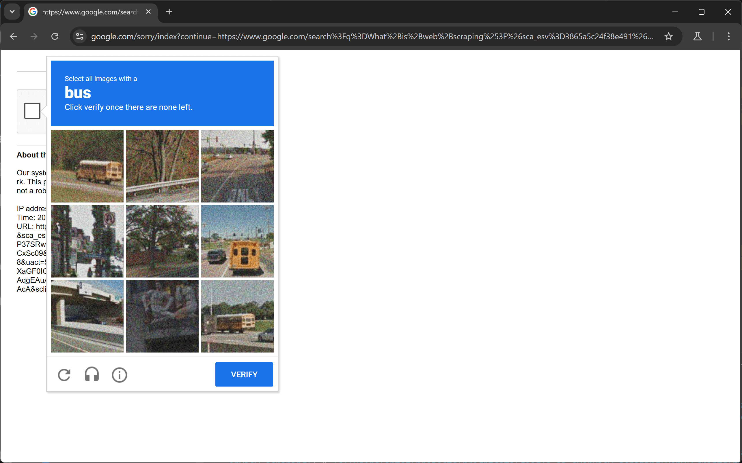 The Google CAPTCHA stopping your bot