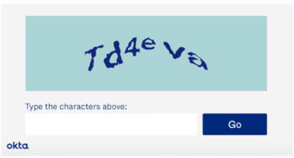A text-based CAPTCHA