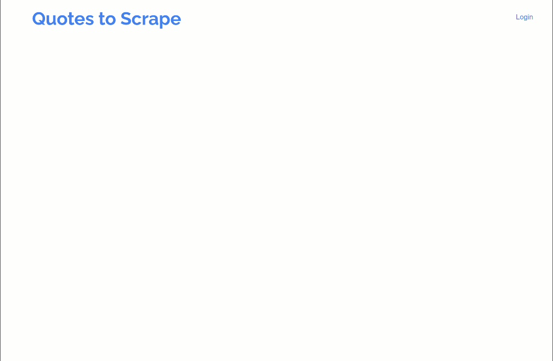 Note how the quote elements are added to the page after a delay
