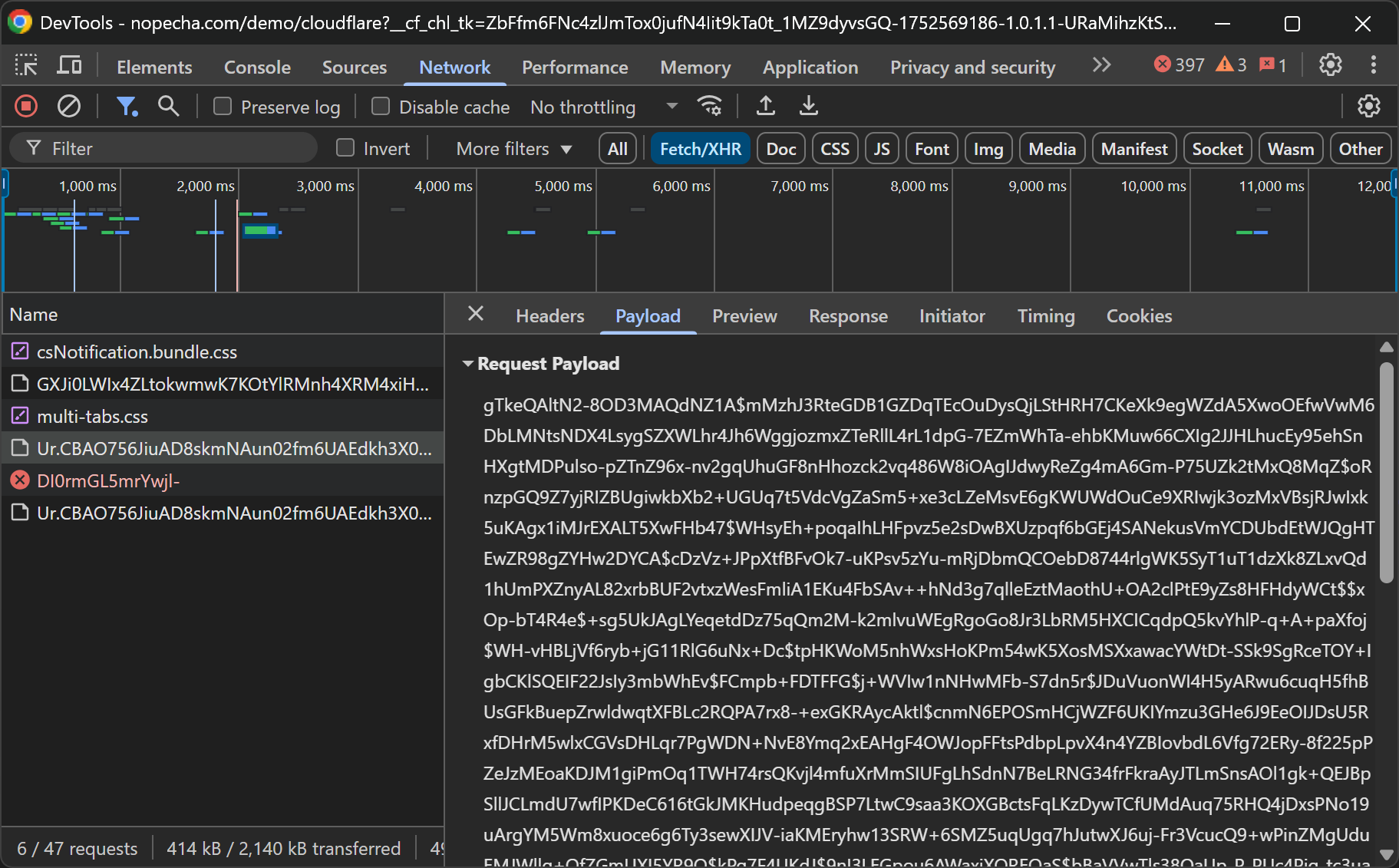 Copying the Pica Bright Data connection key