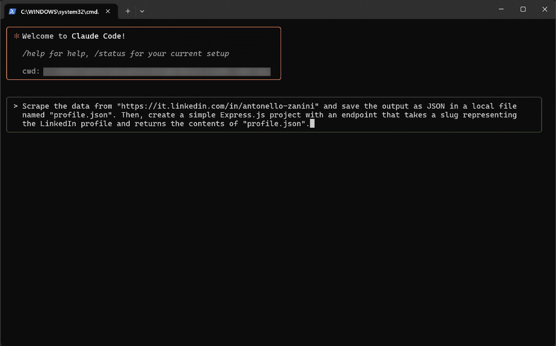 Task execution in Claude Code