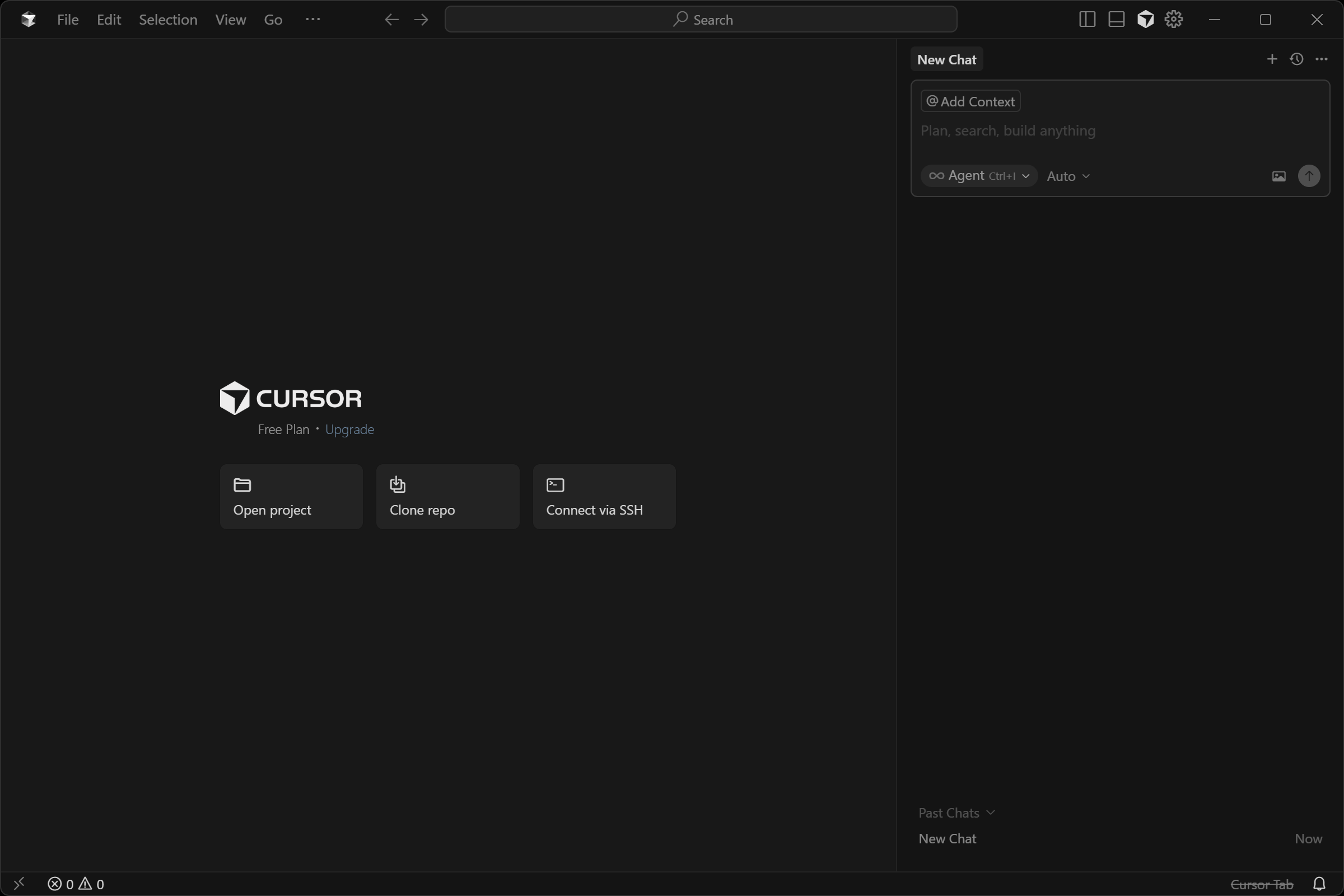 The Cursor UI